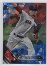 2016 Topps Box Set Chrome Sapphire Edition /250 Clay Buchholz #77 2f4