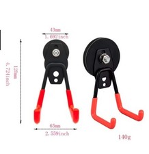 STRONG MAGNET GARAGE HOOK, NAIL FREE INSTALLATION, HIGH LOAD-BEARING, ANTI SLIP