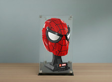 Lego 76285 Showcase Set Spider-Man Mask Display Case Plexiglass 3mm