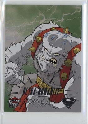 2026 Fleer Ultra Superman Kryptonite /61 Ultra-Humanite #94 1t8k
