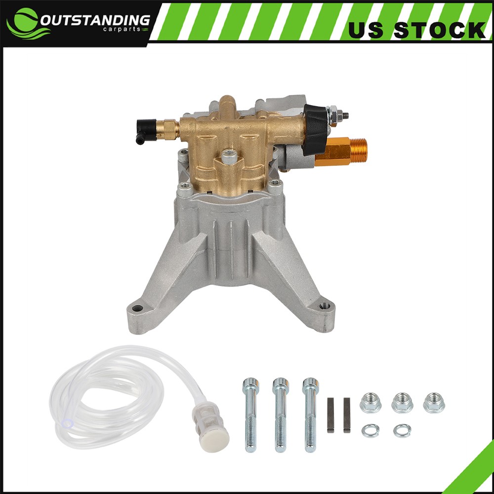 7/8In Shaft Vertical Pressure Washer Pump 3200 PSI 2.5 GPM For Power Washers
