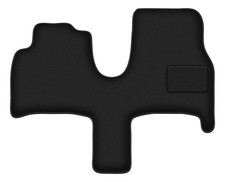 Fußmatten Automatten Vorne Velours Schwarz für Citroen C8 2002-2014