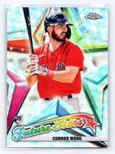 2022 Topps Chrome Logofractor Edition #FS-10 Connor Wong Future Stars