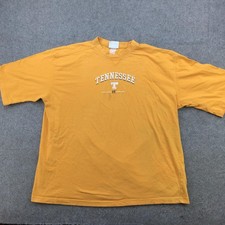 Vintage Tennessee Volunteers Shirt Mens 2XL Orange NCAA Football Lee Sport