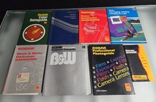 LOT OF 8 Vintage Kodak Data Reference Handbooks For Photography
