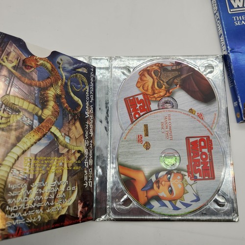 Star Wars: The Clone Wars - The Complete Season One Two & Three 1, 2,3 DVD Sets - Foto 2 di 10