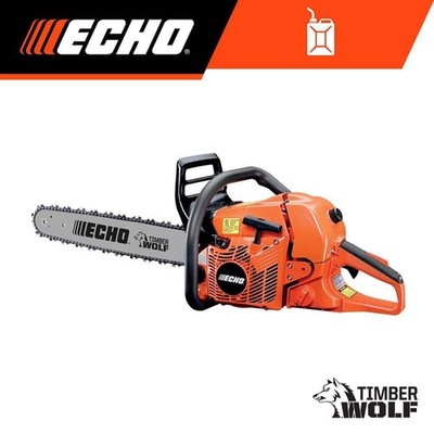 ECHO 20 in. 59.8 cc Gas 2-Stroke Rear Handle Timber Wolf Chainsaw