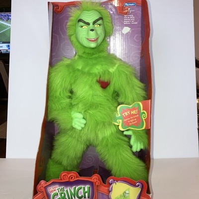 DR. SUESS HOW THE GRINCH STOLE CHRISTMAS HEART WARMING GRINCH 2000 Vintage NEW