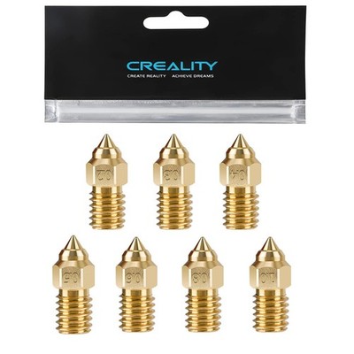 Creality 22 Stück Messing Düsen Set für Ender 5 S1, Ender 3 V3 SE, 3D Drucker