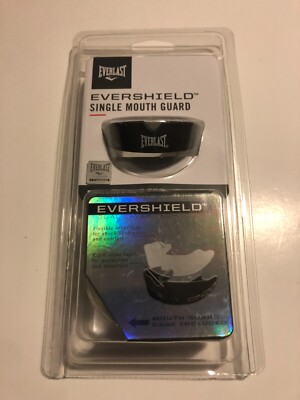 Everlast Evershield Single Mouth Guard 1400000 Dual Layer Technology with Case