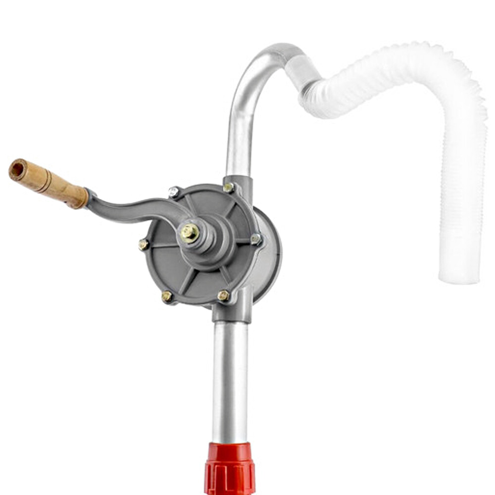 55 Gallons Drum Rotary Barrel Pump Hand Crank Diesel Fuel Oil Gas