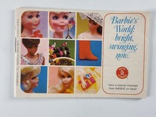 Vintage Barbie Mattel Barbie's World Bright Swinging Now Catalog Brochure 1968