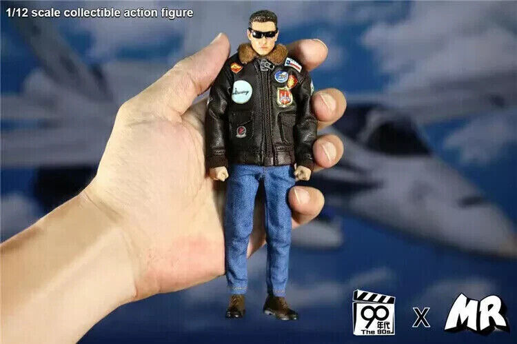 MR.FIGURE 1/12 Top Gun Air Force Major Tom Cruise 6
