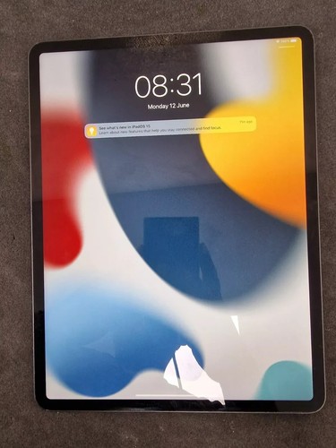 Apple iPad Pro 3rd Gen 256GB 12.9 in Wi-Fi Only (A1876) - SPACE GREY, NO FACE ID - Afbeelding 2 van 14