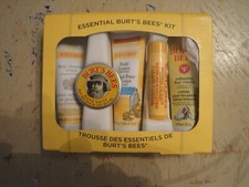 Burts Bees 5 Body Care Products Essential Burt's Bees Kit Travel Size N75