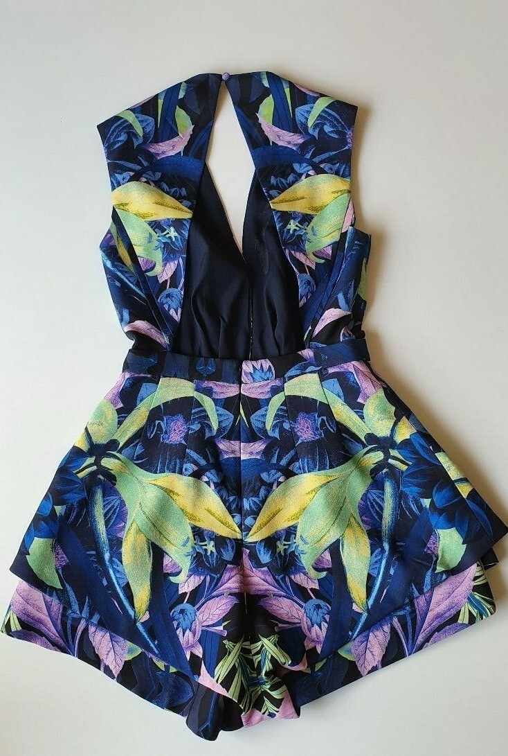floral one piece jumpsuit