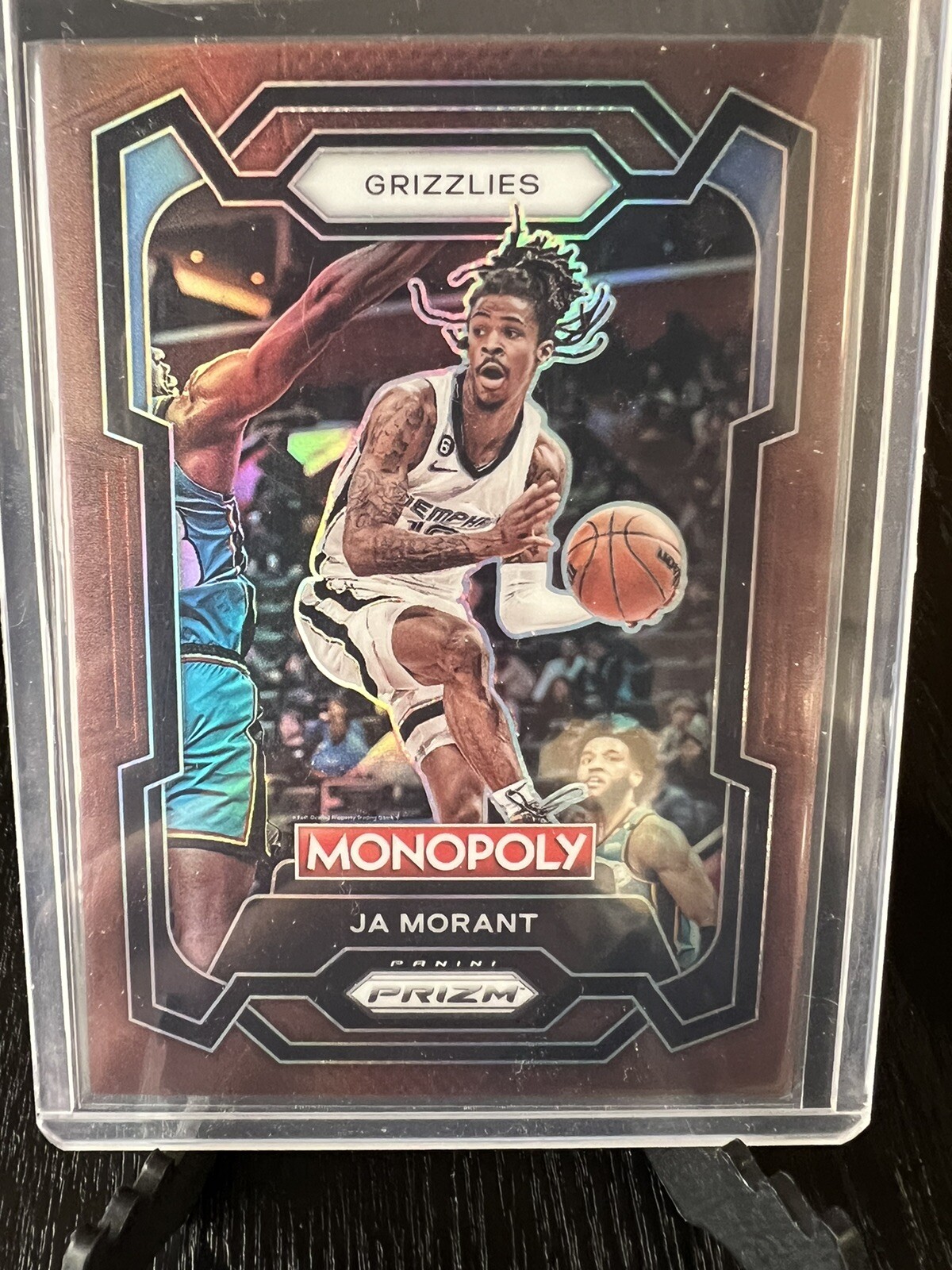 💥2023-24 NBA Prizm Monopoly #44 Ja Morant BRONZE PRIZM SSP #’d /249 🔥
