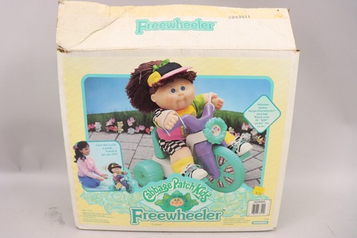 Vintage 1991 Cabbage Patch Kids Freewheeler Tricycle Doll Bike Big Wheel NIB - Picture 11 of 18