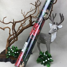 Rubbermaid FabriCraft Vintage 1993 Christmas Peel Stick Fabric Self-Adhesive