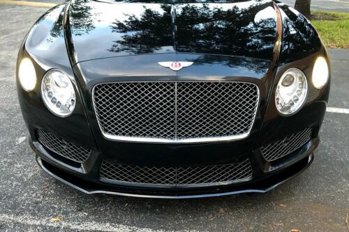 Front Bumper Lip Spoiler Luxe-GT Style For Bentley Continental 2012-2015
