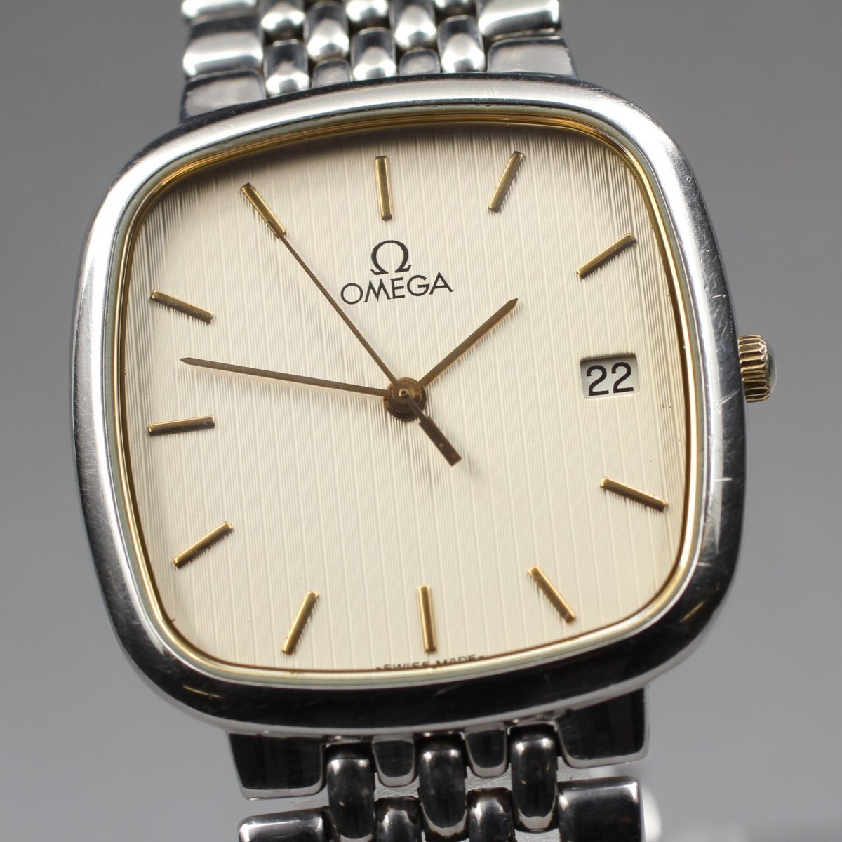 その他 B [CD] Near MINT] Read OMEGA De Ville Cal.1430 Quartz Men's Vintage