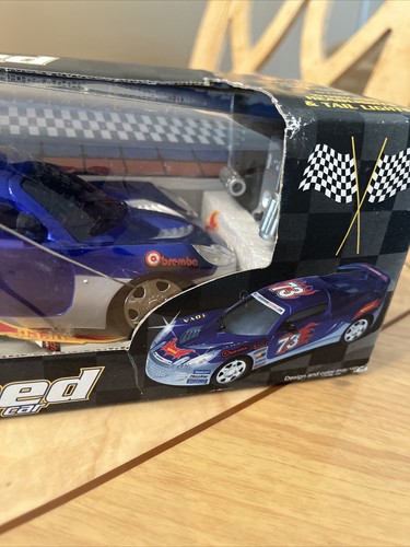 Remote Control Blue Speed Race Car 2007 Innovage Cars - Picture 2 of 7