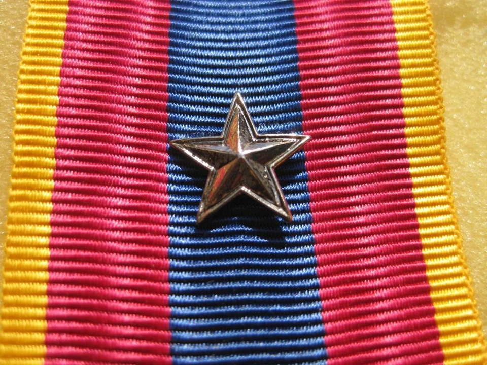 Agrafe Etoile Argent pour citation Médaille Défense Nationale - Photo 1/1