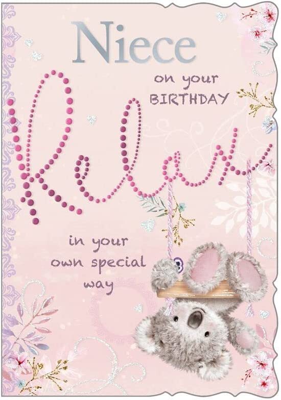 Niece On Your Birthday Relax In Your Own Special Way Card