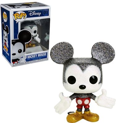 Mickey Mouse Diamond Glitter Funko Pop! Disney US Exclusive | eBay