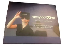 Box Of 6 Nearpod Virtual Reality Headsets . VR Adventure For School Classroom.