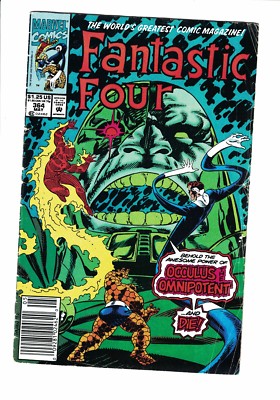 MARVEL COMIC FANTASTIC FOUR NO 364 May 1992 $1.25 USA
