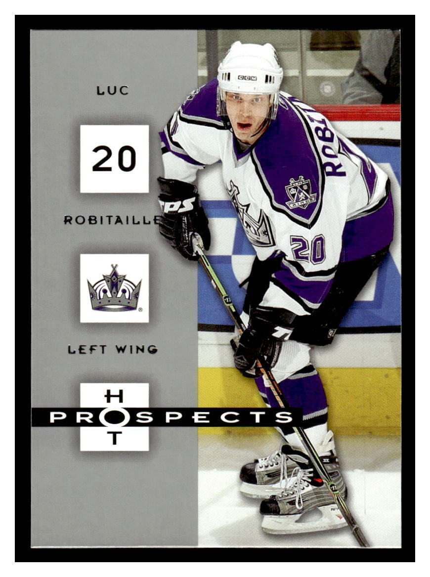 2005 Fleer Hot Prospects #46 Luc Robitaille Los Angeles Kings