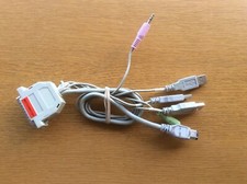 Computer Cable, Firewire, 3.5mm Jack Plug, USB to Multi-Connect Bay Printer Plug