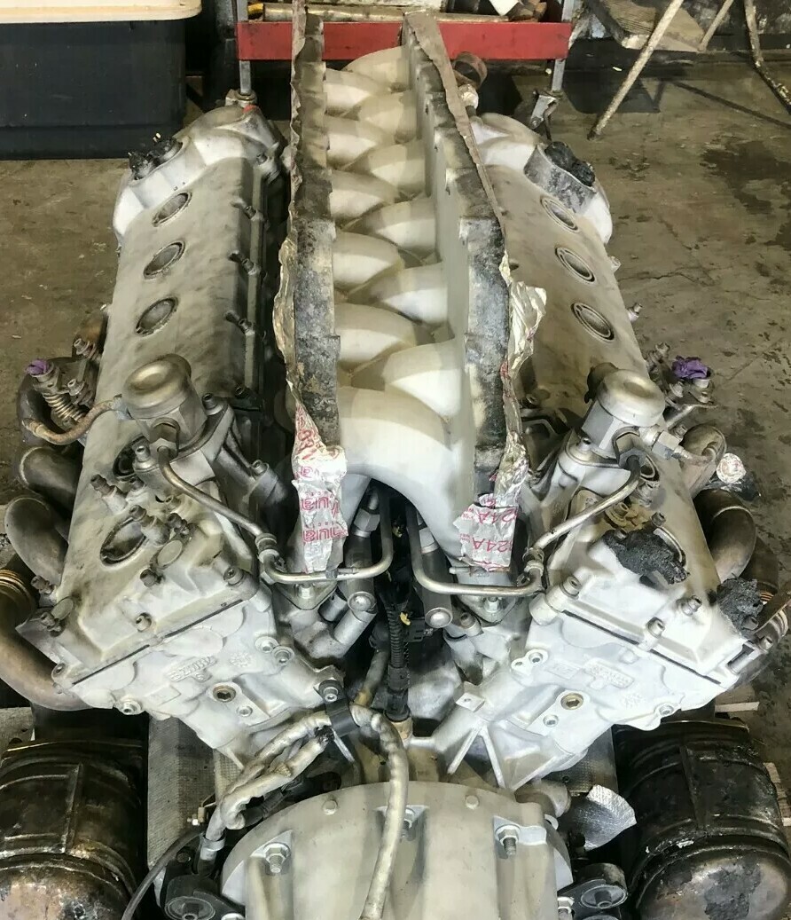 17 18 Ferrari GTC4 6.3L V12 F140 Engine Dropout Assembly 