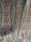 Large Beige w/ Paisley Thick Pashmina Shawl / Wrap / scarf  28 x 72 New — photo 4
