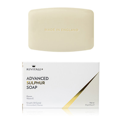 Revitale Pure Vegetable Advanced Sulphur Soap Treatment 80g