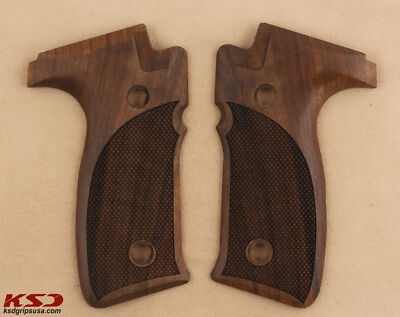 KSD Brand Zastava EZ9 / E40 Compatible Walnut Grips Diamond