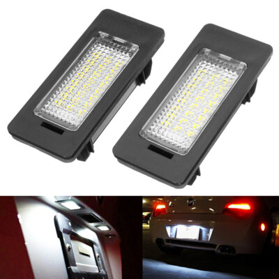 Car Canbus License Plate light White LED bulb for BMW E39 E46 E60 E90 E92 E70 F2