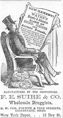 F E Suire & Co. - Edward S. Wayne - Wayne's 's Diuretic Elixir - MORE - 1870