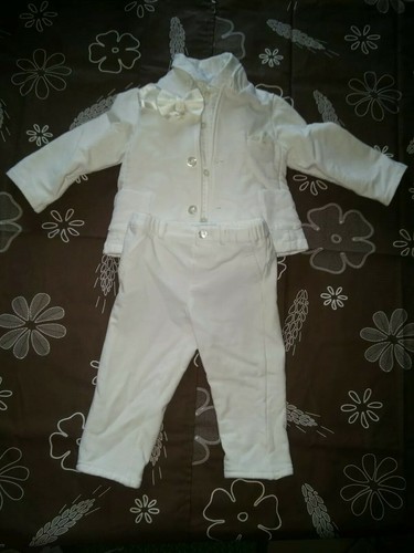 completo bianco battesimo bimbo elegante 12 mesi invernale | eBay