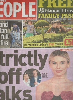 Sunday Times Zeitung 11. Mai 2025 Strictly come dancing line up, Bruno Fernande
