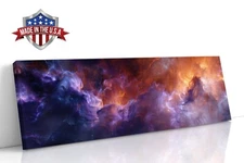 The Nebula's Lament Abstract Canvas Print for Home Decor, Wall Decor Art Poster