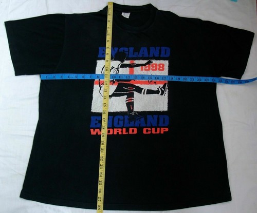 Camiseta vintage años 90 Inglaterra. Copa Mundial de Francia 1998. - Imagen 5 de 9