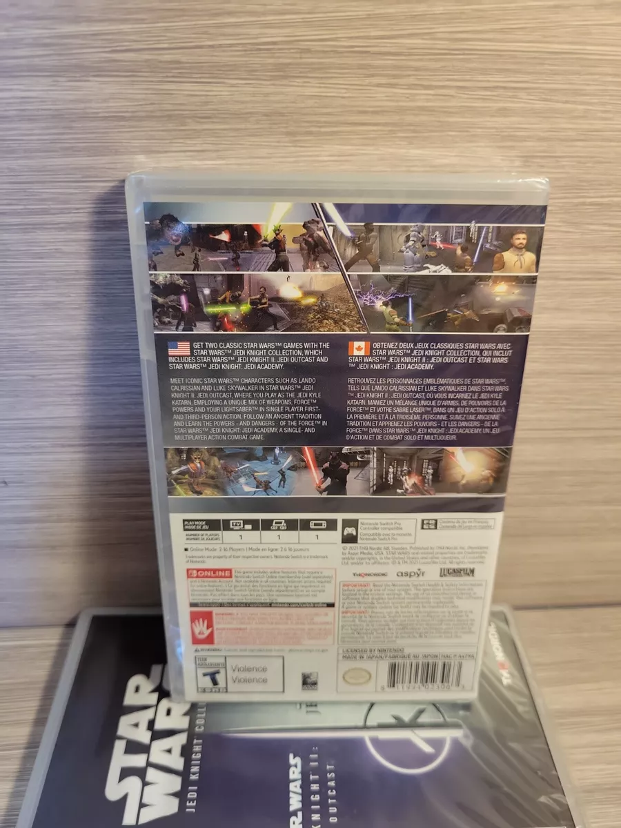 Nintendo switch 2024 jedi knight