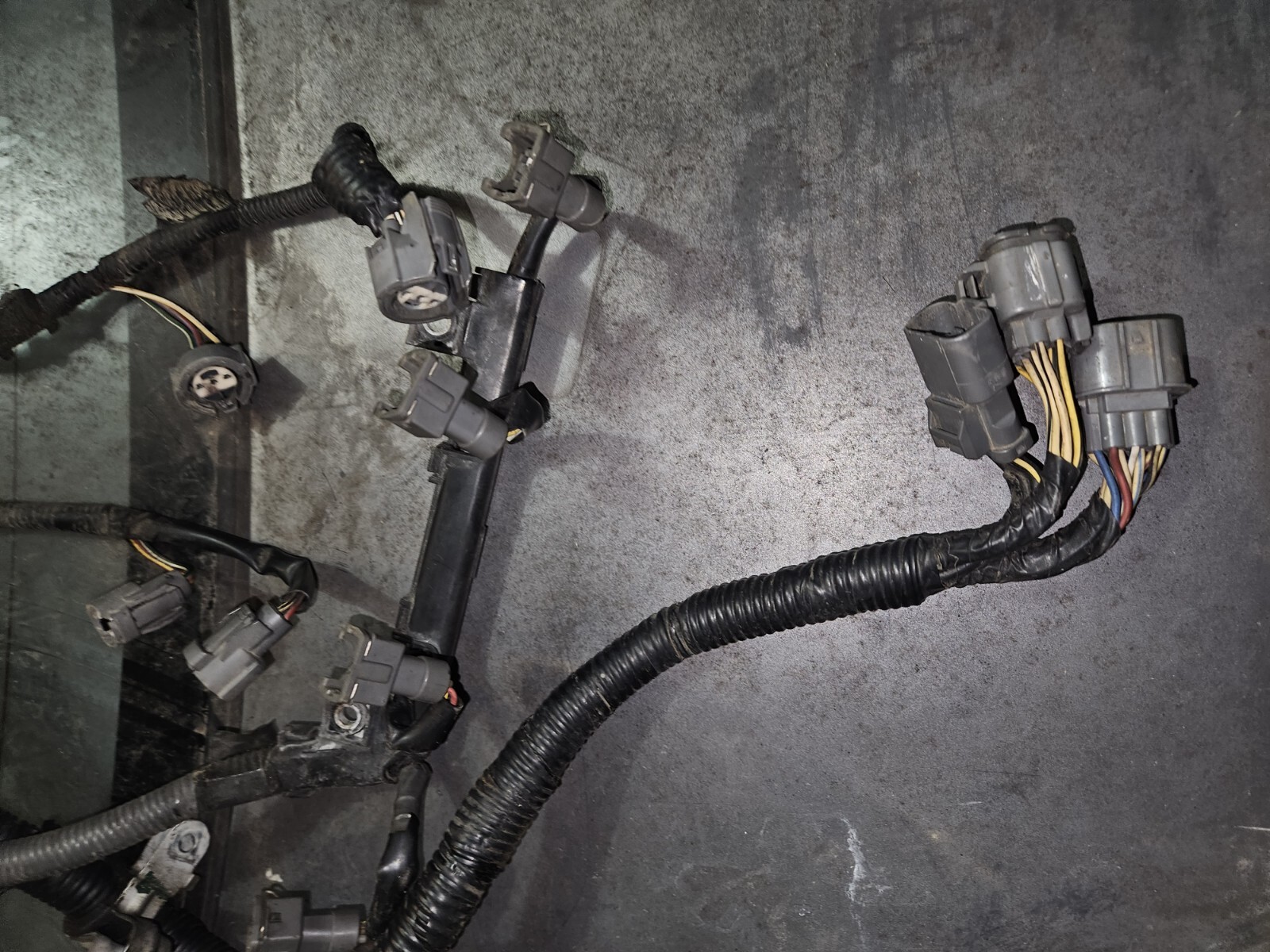 19921995 Honda Civic 1.5 D15B7 M/T Engine Wire Wiring Harness eBay