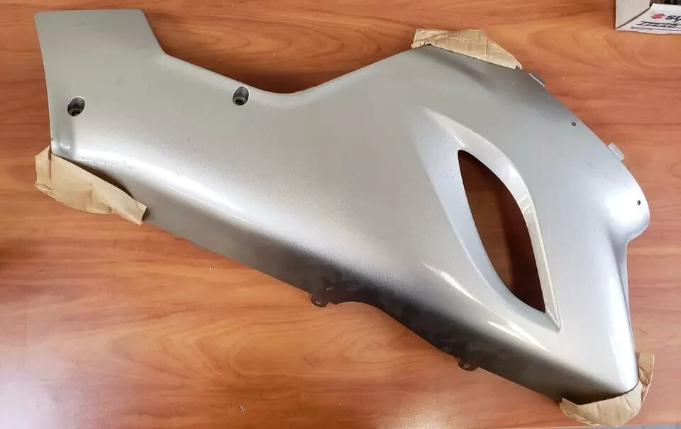 Kawasaki 2006 ZX6 Cowling Lower, RH, M.Titanium - 55028-0031-740