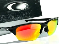 NEW Oakley FLAK BETA Black POLARIZED Galaxy Ruby Sunglass 9372