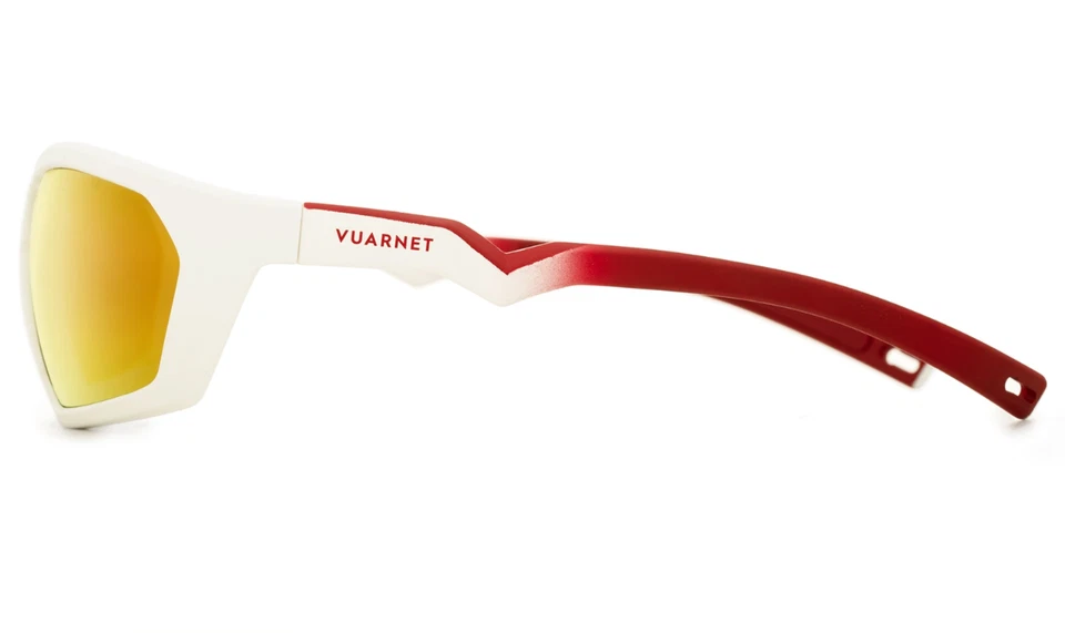 Vuarnet Sunglasses VL201000031130 VL2010 AIR 2010 LARGE White/Red + Pure Grey RF - Image 4 of 4