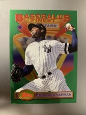 Aroldis Chapman 2020 Topps Baseball's Finest Flashbacks All Star Box Topper