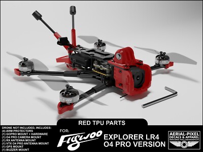 Flywoo Explorer LR4 O4 Pro / O4 Lite / O3 Upgrade TPU Set - 10 Colors Available!
